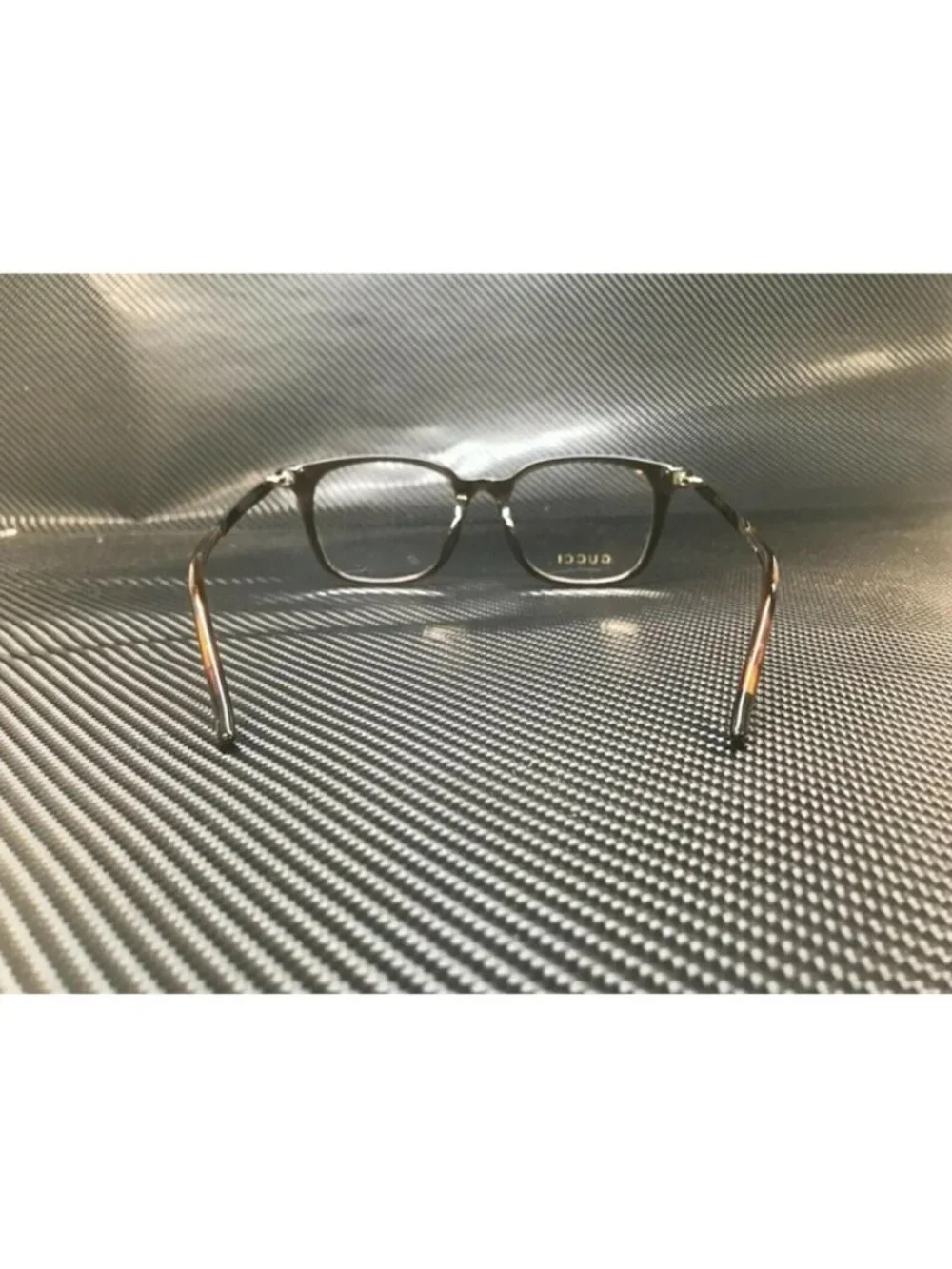 New Gucci Men  Ruthenium Eyeglasses  52- 18-
